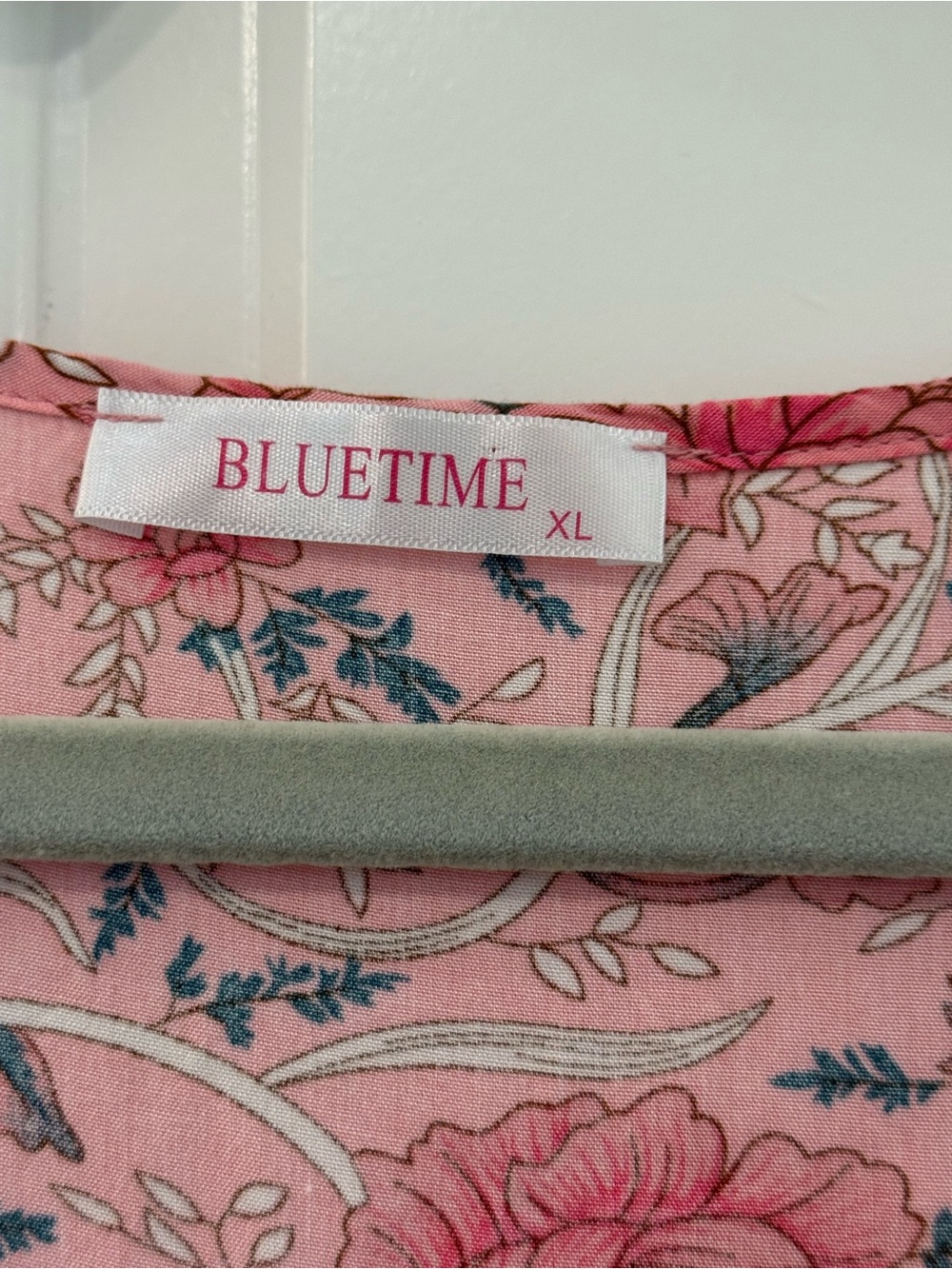 Bluetime Women's Casual Boho Floral Babydoll Dress - Picture 5 of 8